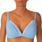 MIX REGGISENO FERRETTO DONNA  CELESTE